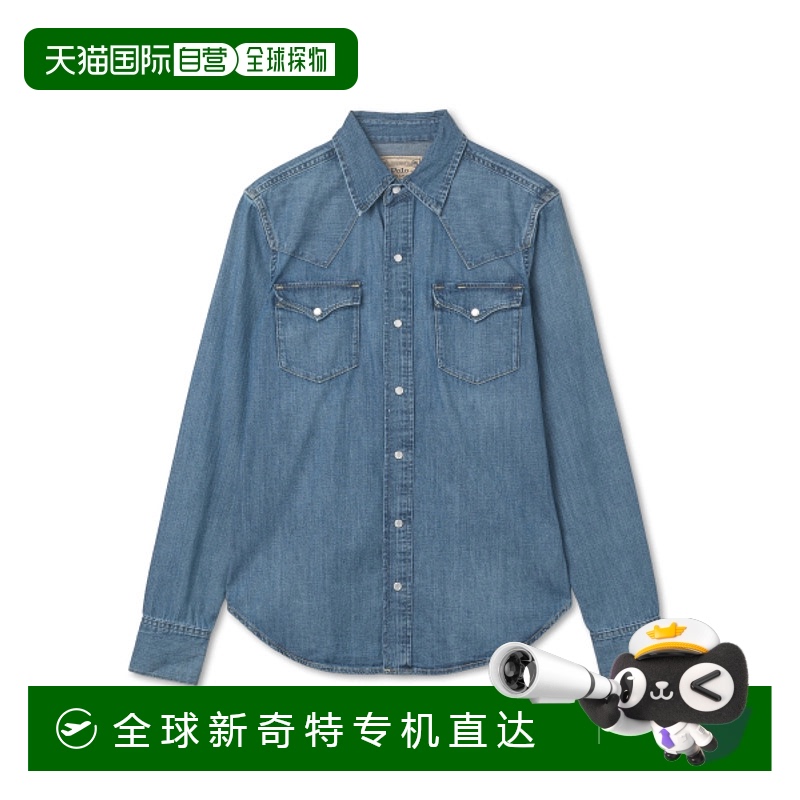 韩国直邮POLO RALPH LAUREN 女士女衬衫WMPOSHTNDO20336-400牛仔