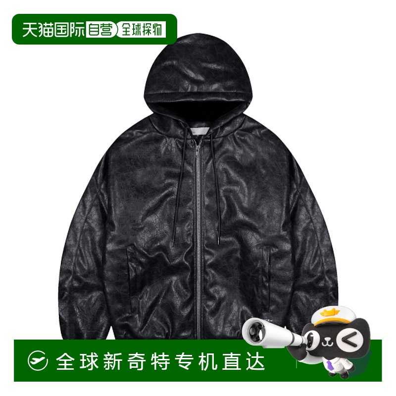 韩国直邮GLACK 公用运动茄克/外套GJ076BK 潮流穿搭 高级感正品