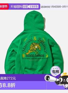 韩国直邮AECA 男士连帽衫AWCMSSBCTSPOV001A5GA CLOVER TIGER HEA