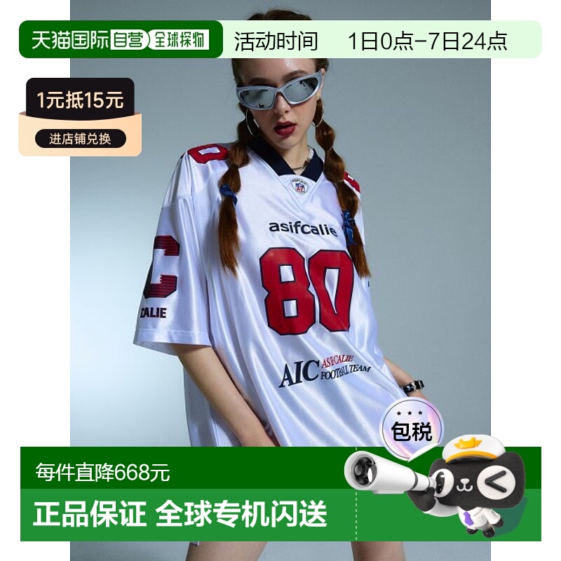 韩国直邮ASIF CALIE 女士女装T恤CA23BST032WT