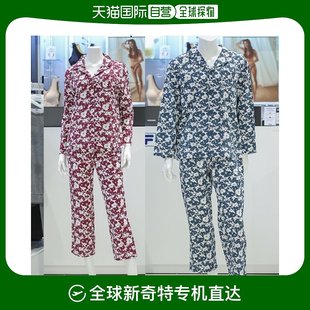 韩国直邮 摩登花男女睡衣套装 选1 FILA