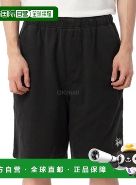 韩国直邮STUSSY 112328 黑色 短裤休闲裤