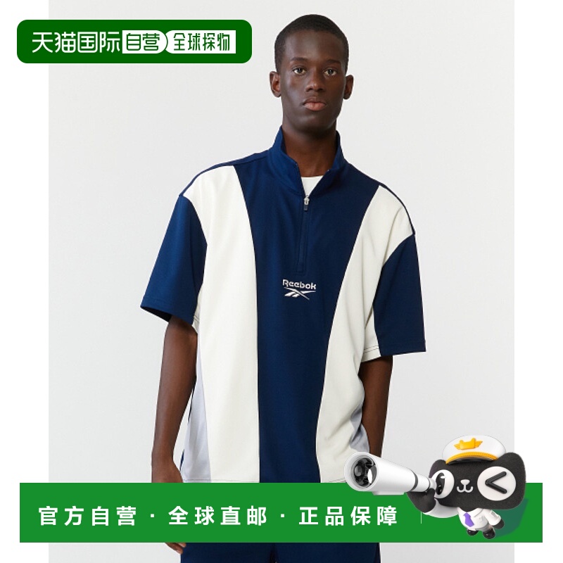 韩国直邮REEBOK 男士运动茄克/外套RETS4EM35N3锐步短袖