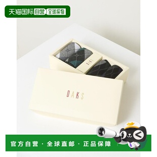 ACCESSORIES DBSS3E905BK袜子中筒袜长筒袜 MEN 韩国直邮DAKS