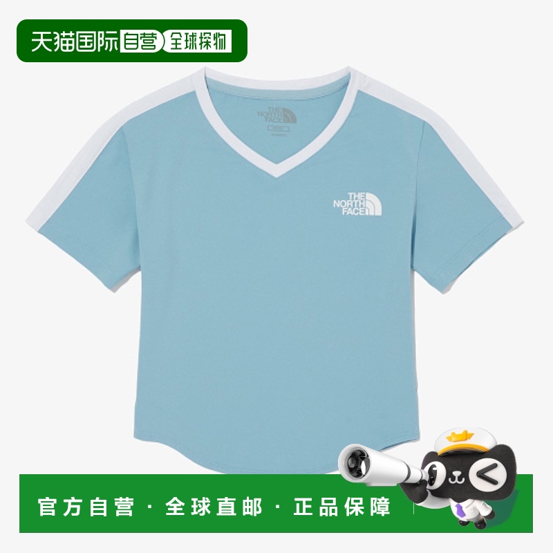 韩国直邮THE NORTH FACE正品户外运动韩版秋冬新品女款T恤NT7UQ31