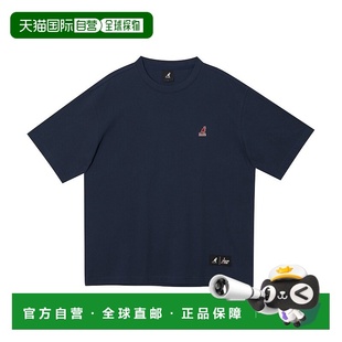 Ryan Kangol 短袖 T恤 靛蓝色 韩国直邮kangol 2808 ISCRAM