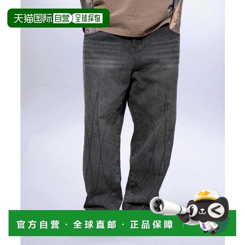 韩国直邮XTONZ 公用牛仔裤XP143GR正品时尚流行穿搭显瘦日常百搭