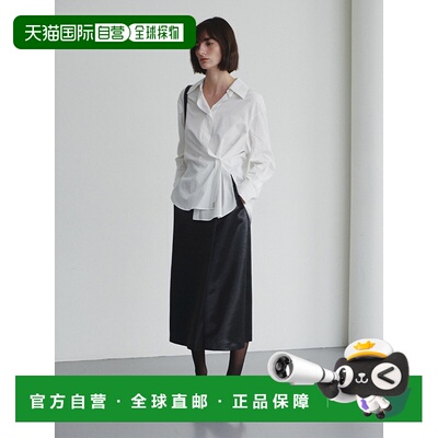 韩国直邮LOEUVRE 女士半身裙 Satin Long A-lined Skirt SW4SS644-