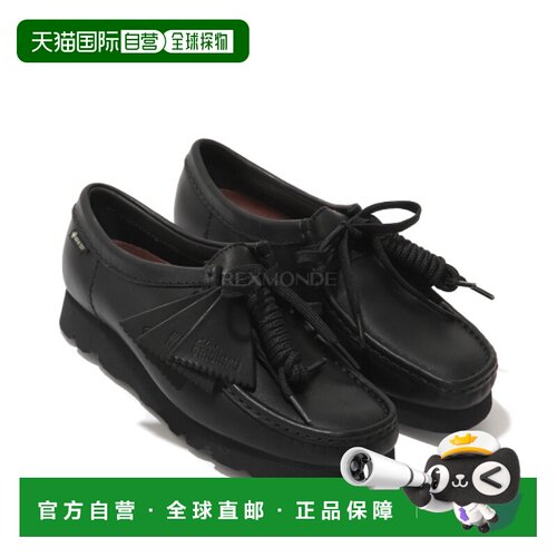 韩国直邮Clarks Wallabee GTX 黑/黑色 Lea (26181118) 乐福鞋