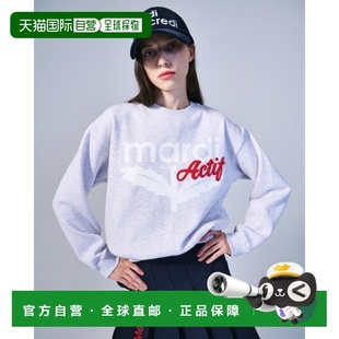 套头衫 韩国直邮MARDI 运动卫衣 ACTIF AFK33SPO001HTRD MERCREDI