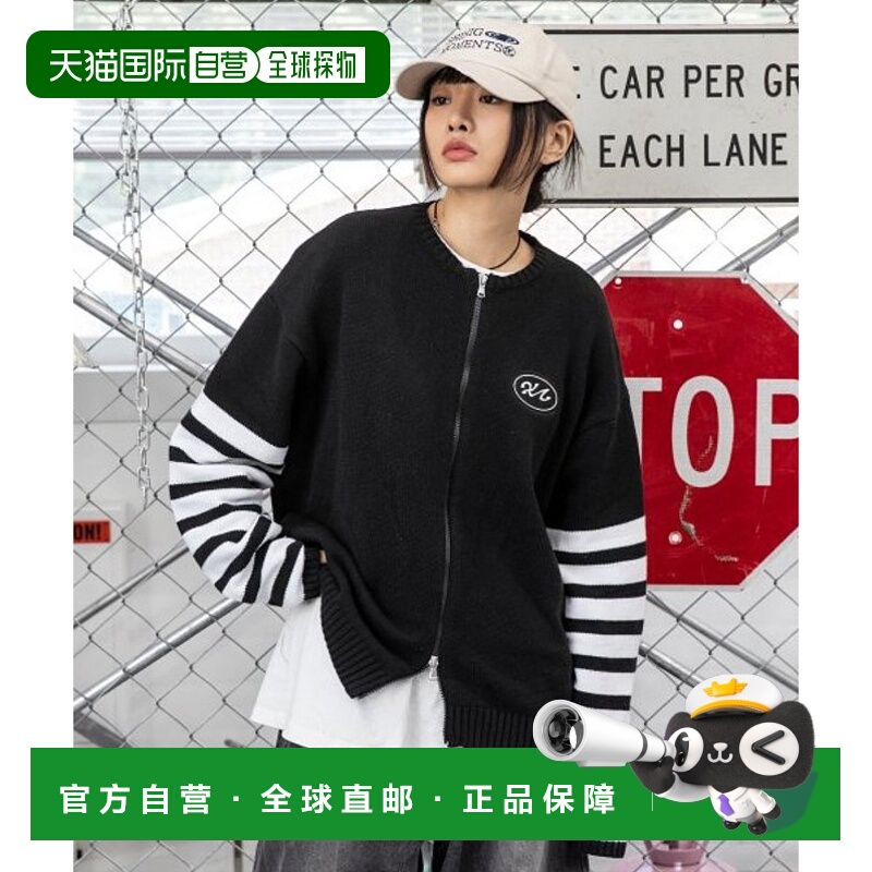 韩国直邮XTONZ 男针织xtk062BK韩东旼 泰山 崔然竣同款长袖开衫