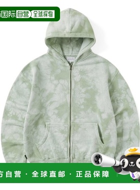 韩国直邮THISISNEVERTHAT 连帽衫Uneven Dyed Zip Hoodie Light S