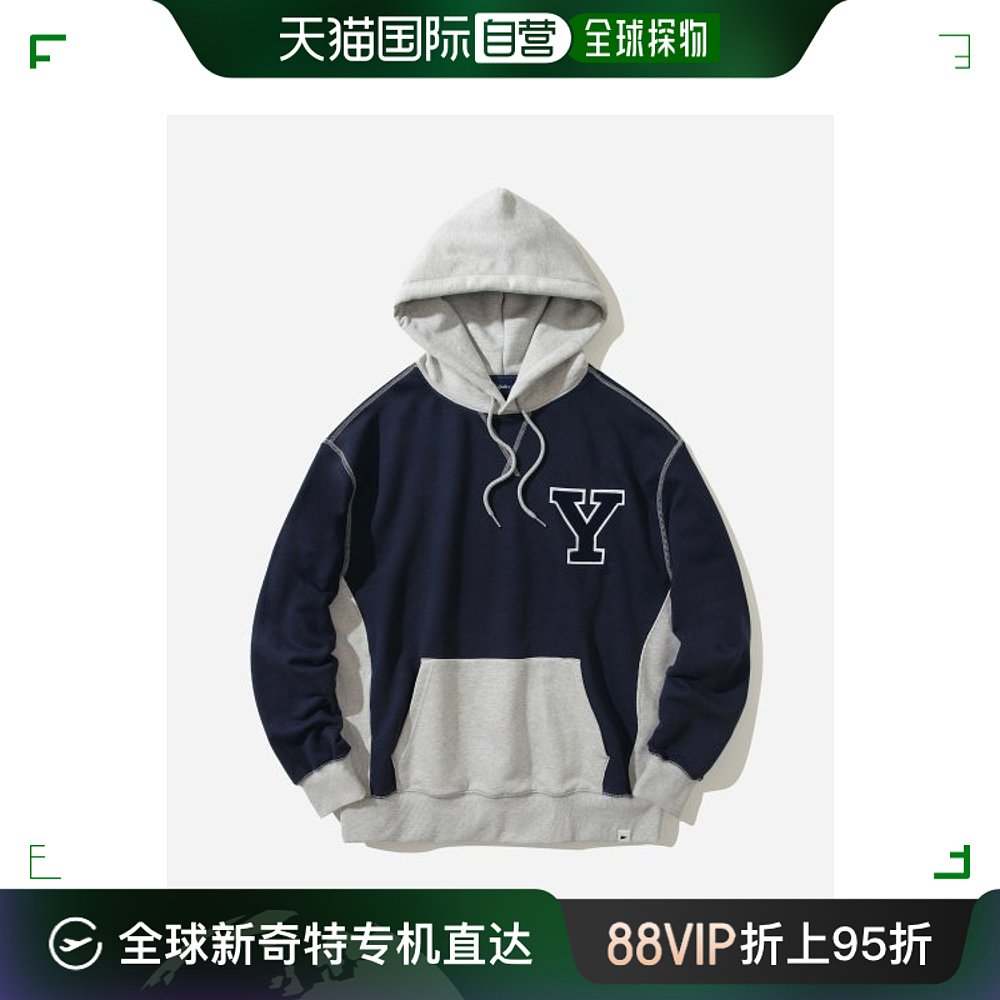 韩国直邮YALE Y SYMBOL HOODIE NAVY连帽衫YD09HD1012NA-封面