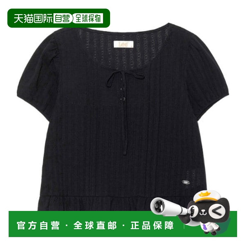 韩国直邮LEE LE2502SS66BK 黑色 LE2502SS66BK 女士短袖衬衫