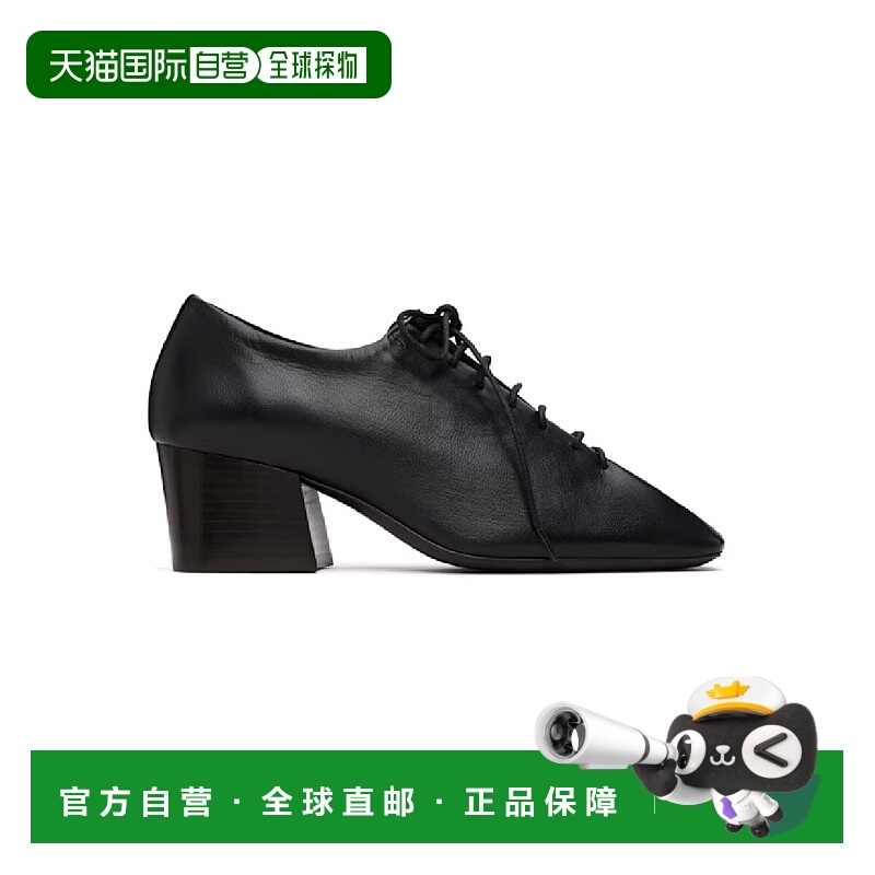 韩国直邮LEMAIRE 25 FW 黑色苏里斯经典德比高跟鞋 252646F122002