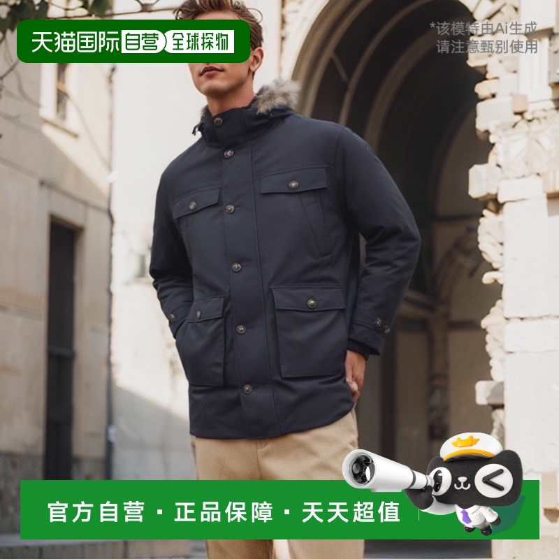 韩国直邮NOBIS 羽绒服CITIZENNAVYFW22男士高端流行休闲时尚正品