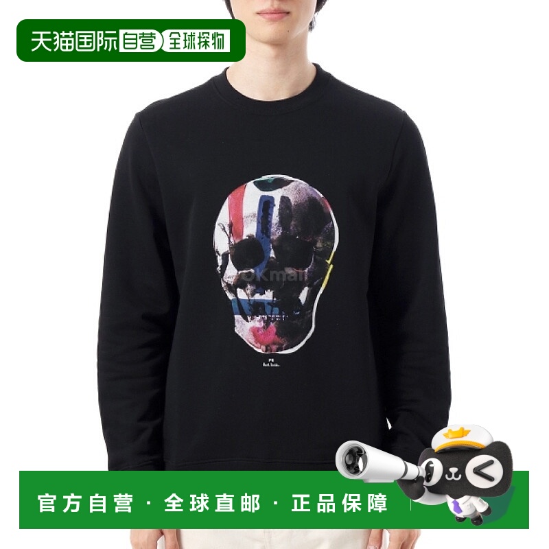韩国直邮保罗 史密斯 24FW M2R 027R NP4685 79 男士有机棉骷髅印