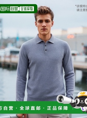 韩国直邮DAKS SHIRTS 百货店品DIW1SWTL101B1-BLUE针织男针织