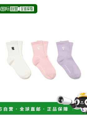 韩国直邮MLB KIDS 儿童袜子(0-16岁)7ASOB044N-00LDL中筒袜