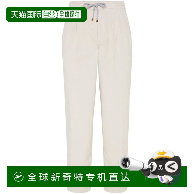 韩国直邮BRUNELLO CUCINELLI24FW直筒裤男M279DE1710C6316 LIMEST