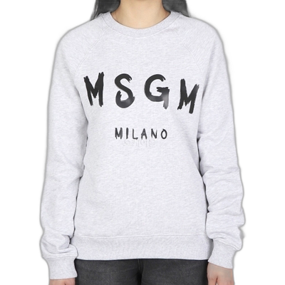 韩国直邮MSGM 2000MDM513 200003 94 女士纯棉长袖圆领卫衣