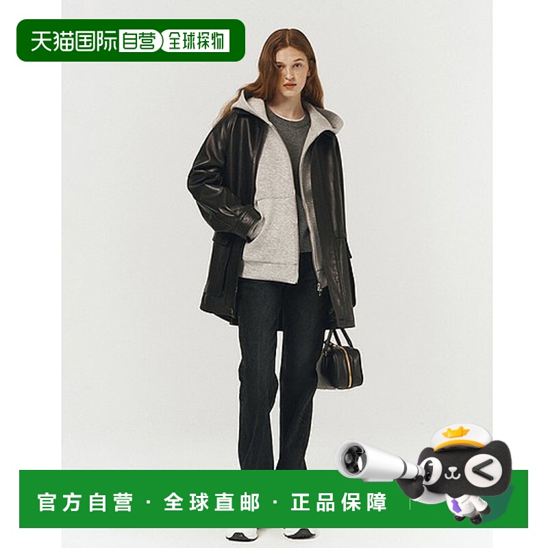 韩国直邮Dunst2023秋冬新品中性风经典女款牛仔裤UDPA3C205BK