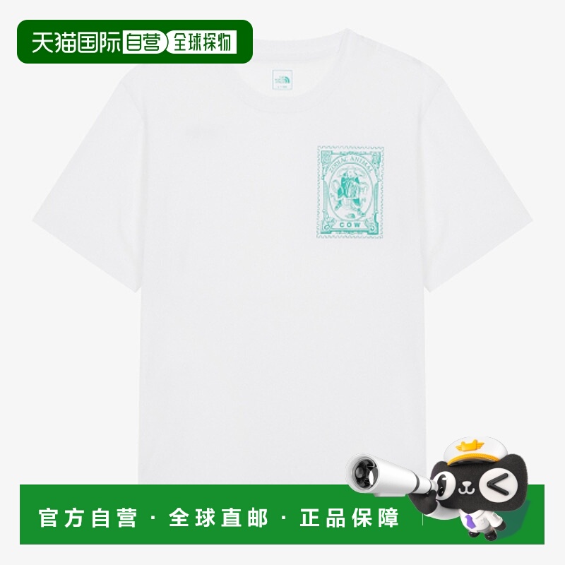 韩国直邮THE NORTH FACE北面正品户外运动男款T恤NT7US52B