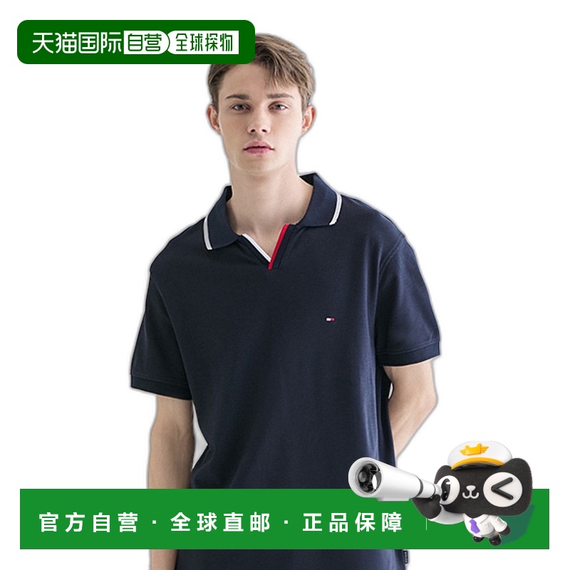韩国直邮TOMMY HILFIGER 男士Polo衫T12E1TKT120MT1DW5短袖翻领
