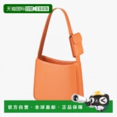 韩国直邮FIND 饰褶纹橘托特包 KAPOOR时尚 单肩手提女包耳机包装