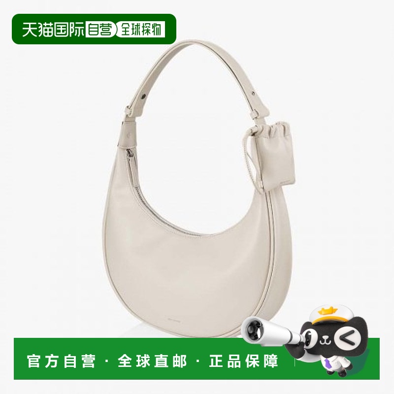 韩国直邮FIND KAPOOR时尚无性别单肩斜挎可调节肩带米色新月包 11