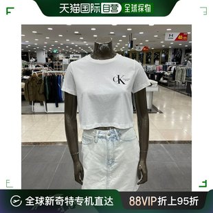 J223495 Logo 女装 韩国直邮Calvin YAF T恤 短袖 Klein