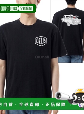 韩国直邮DEUS Carby Pickup Tee (男装短袖)DMF241747C-BLK