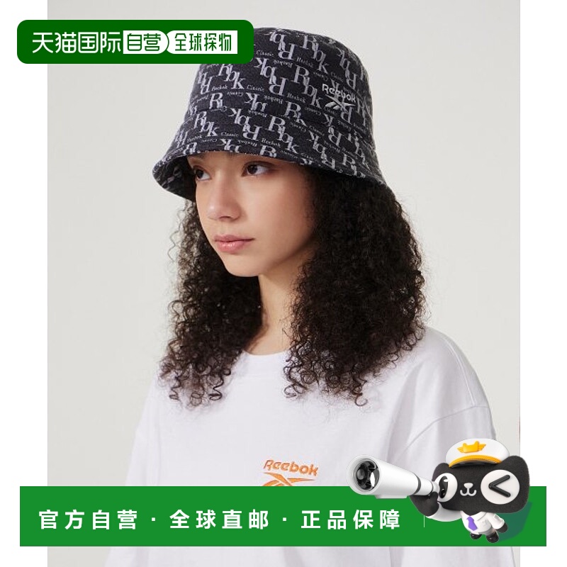 韩国直邮REEBOK锐步 Vector棒球帽REHE3EY16BK MONOGRAM