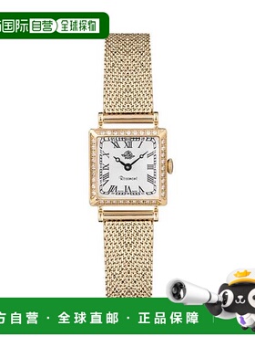 韩国直邮Rosemont Rosemont NS011J-YWR-MT5 怀旧方形女士金属腕