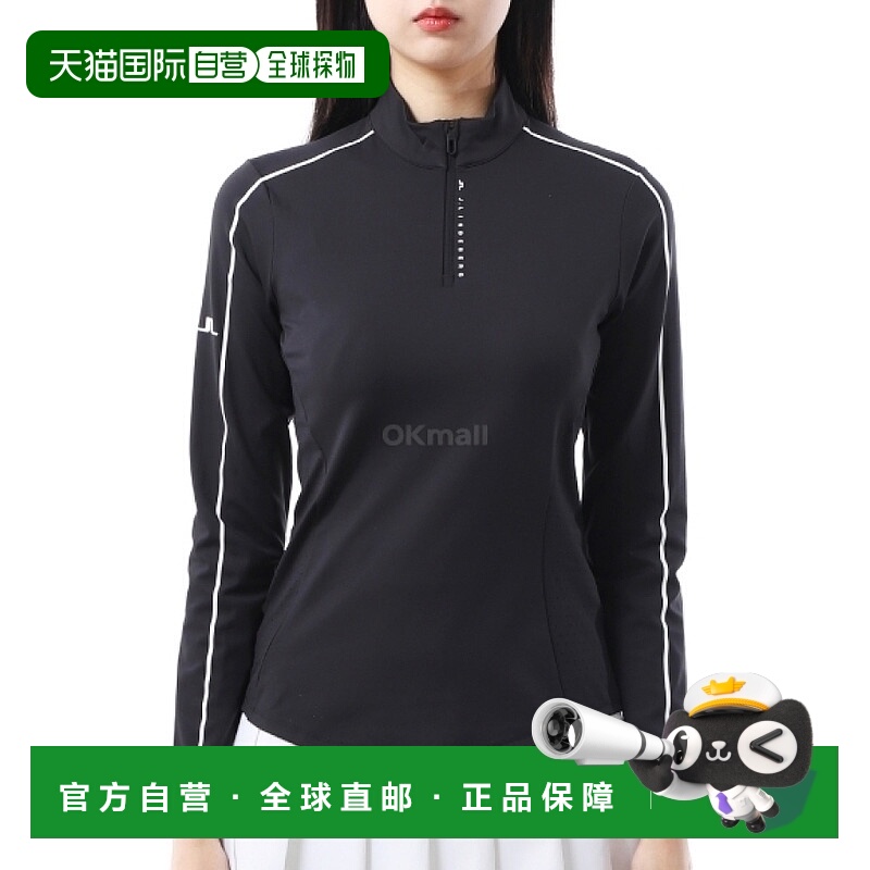 韩国直邮J.LINDEBERG Adiola 四分之一拉链中层 (GWJS12687-9999)