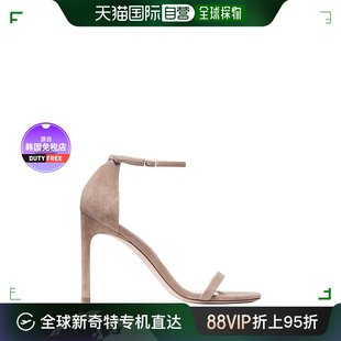 韩国直邮 Stuart Weitzman高跟鞋 绒面山羊皮革细跟肉 女款 时尚