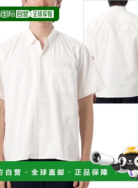 韩国直邮HUMAN MADE 开领 BD 衬衫 (HM29SH022 白色) 短袖衬衫