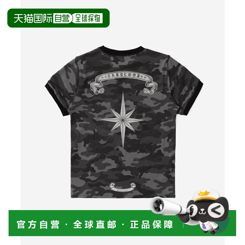 韩国直邮BADBLOOD 公用T恤w-tee25-094 Cosmo Reflective Ringer