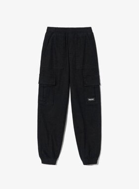 韩国直邮FILA Wheela 儿童长裤 KQC FK2PTG3201X-BLK 棉斜纹长裤