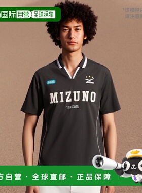 韩国直邮MIZUNO 男士Polo衫FOOTBALL HERITAGE POLO SHIRT_32YA41