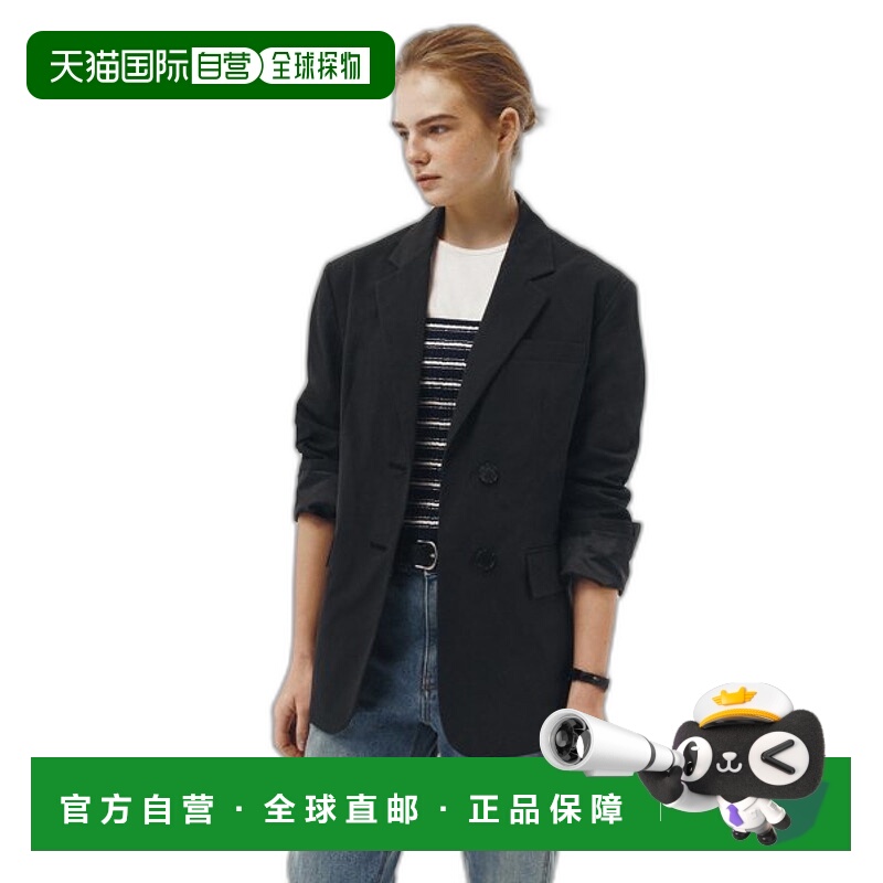 韩国直邮Dunst2023秋冬新品中性风经典女款外套UDJA3A211BK