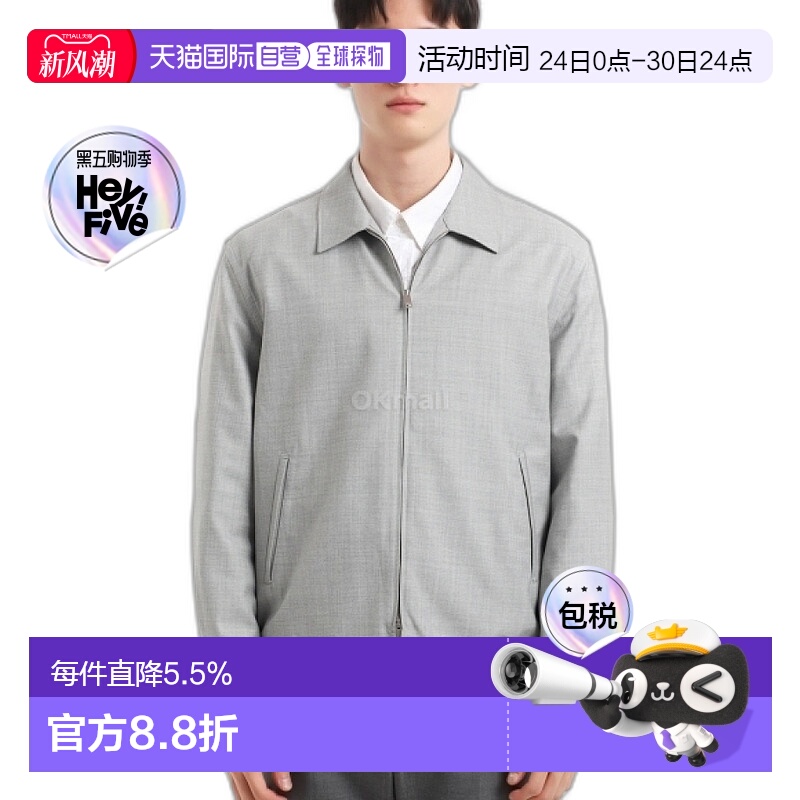 韩国直邮Ermenegildo Zegna男士羊毛夹克外套秋冬UEV48A8 SOT42