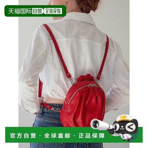 韩国直邮RaJu 女士通用款女包303226091 Sai Multi Way Bag_Red