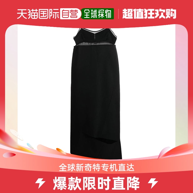 韩国直邮SACAI22FW中长连衣裙女06260Black 女装/女士精品 连衣裙 原图主图