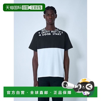 韩国直邮MAISON MARGIELA 25 FW Maison Margiela 男士徽标图案 T