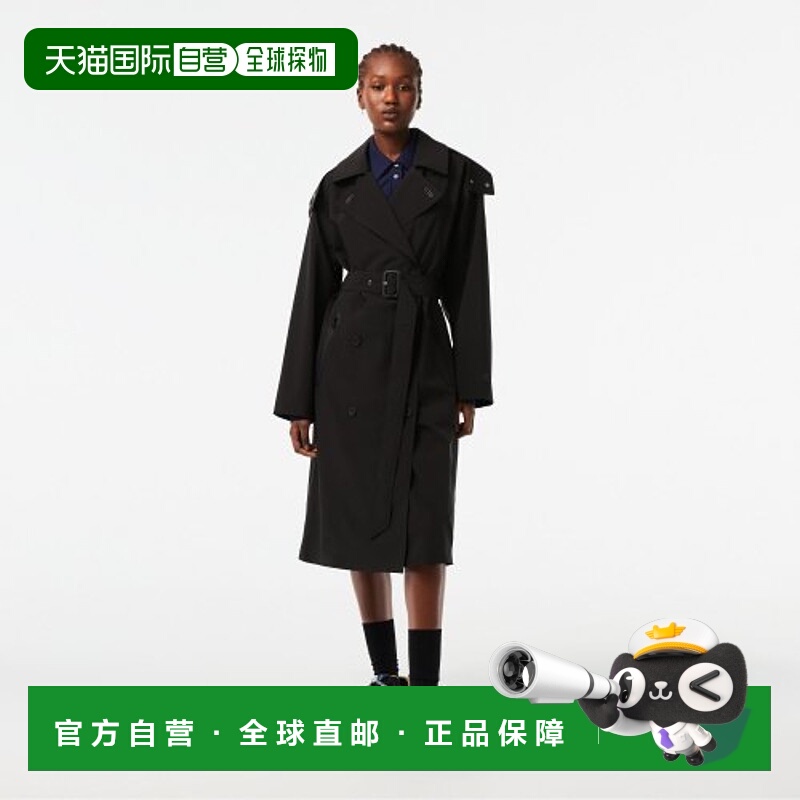韩国直邮LACOSTE法国鳄鱼 外套女士BF0062-53G031风衣