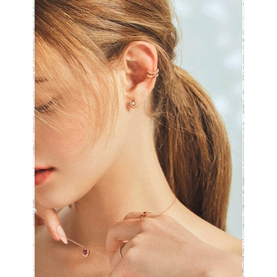 韩国直邮STONEHENGE 14K金正品newjeans同款精致耳骨钉耳骨夹U014