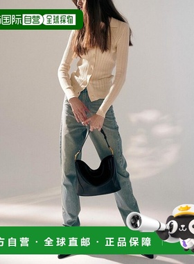 韩国直邮LOEUVRE正品 通用款女包302215470Sac de Floc Medium FA