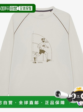 韩国直邮THE NORTH FACE北面正品户外运动男款T恤NT7TR51B