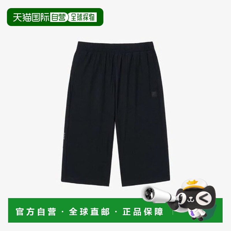 韩国直邮FILA Wheela 短裤 CQK FS2FPH2204U-BLK 防寒七分运动裤